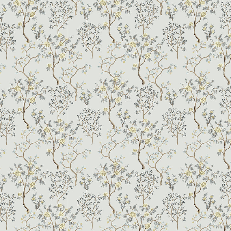 Floral Design Premium Wallpaper for Living Room