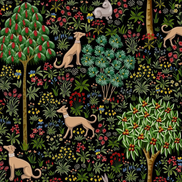 Premium Forest Landscape Wallpaper for Living Room