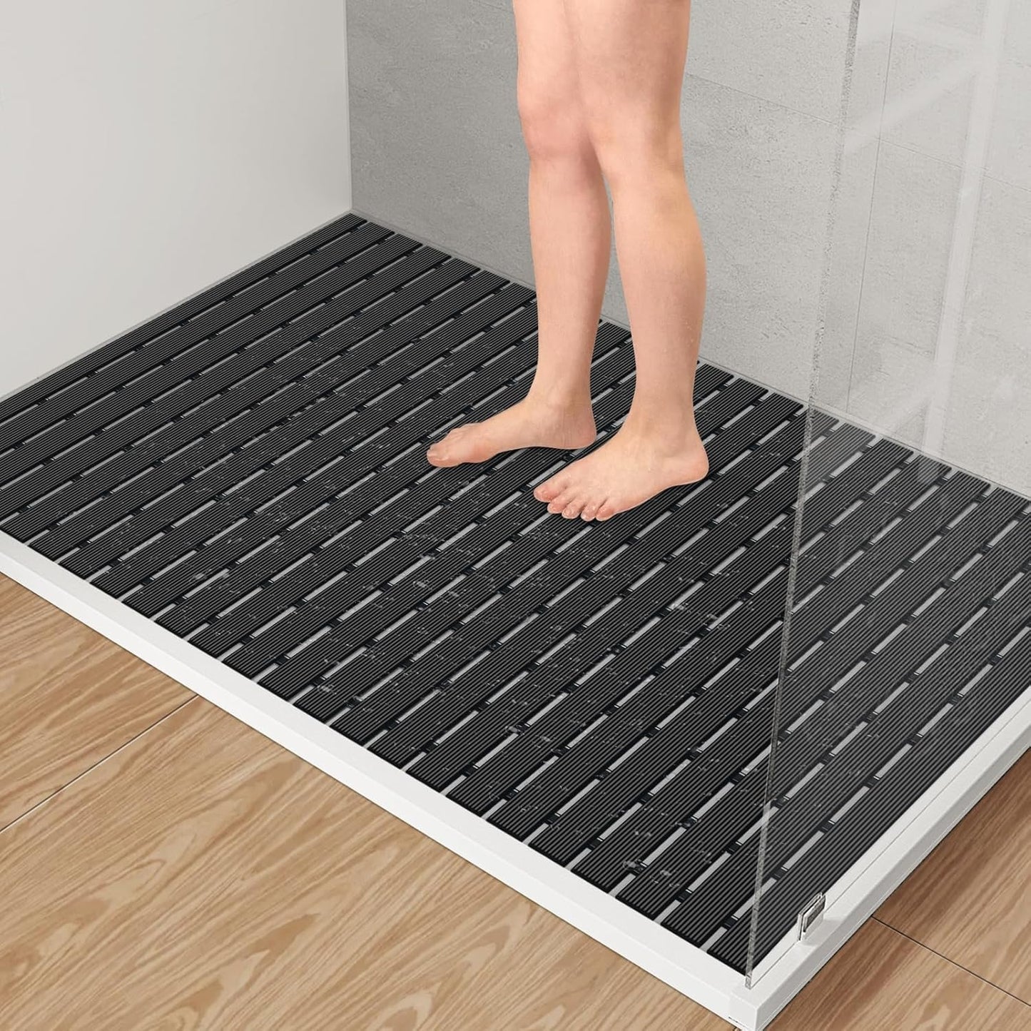 Anti-Slip Shower Bath Mat – PVC & Silicone for Secure Footing (500 CM Roll)