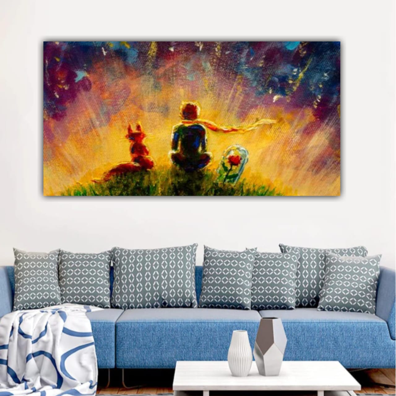 Canvas Painting Frame for Wall Decoration | Big Size Large Painting