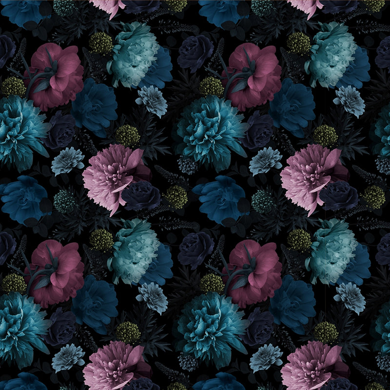 Premium Artistic Floral Art Wallpaper Self Adhesive