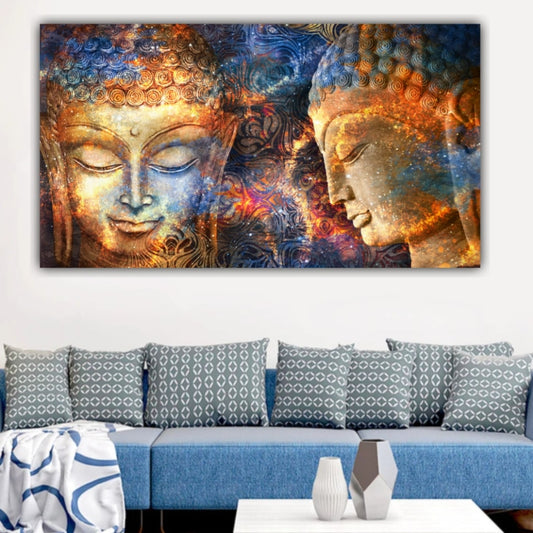 Buddha Universe Canvas Wall painting Frame for Living Room Wall Decor | Gifting