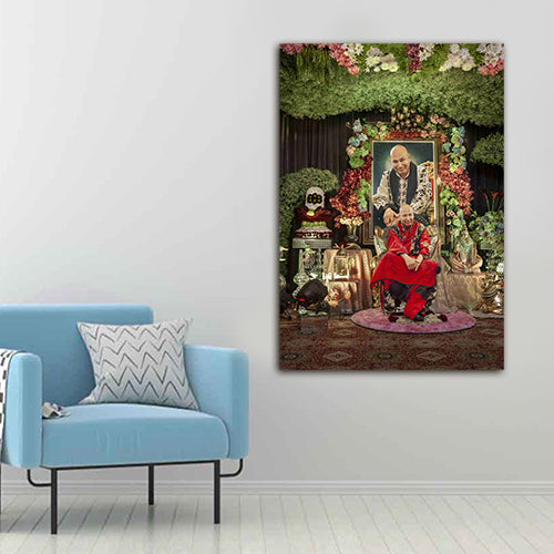 Guru ji Swaroop Photo Frame for Wall Decor | Guru ji Photo With Frame