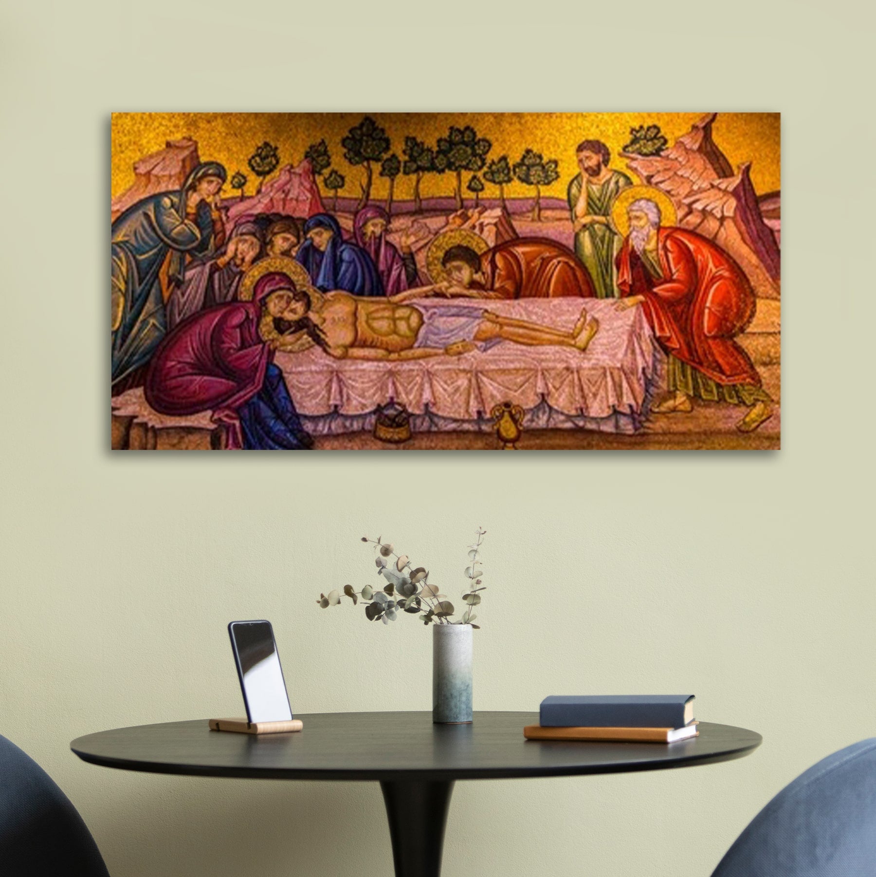 Jesus Christ Painting | Last Moments of Jesus Christ Ancient Painting