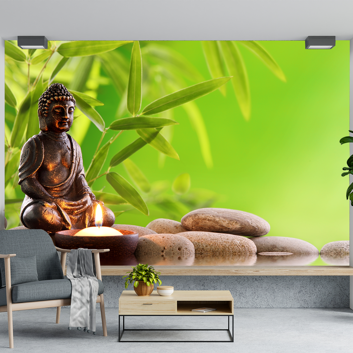 Premium Lord Buddha Wallpaper HD Self Adhesive Wallpapers Just Peel and Stick Wallpaper