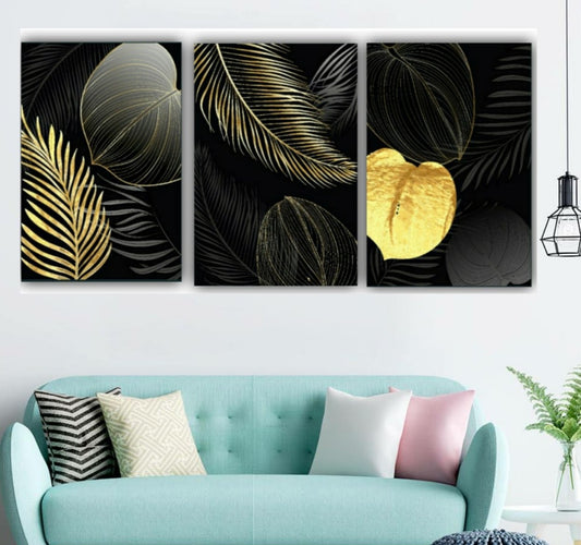 Canvas Painting Abstract Modern Wall Art Frame
