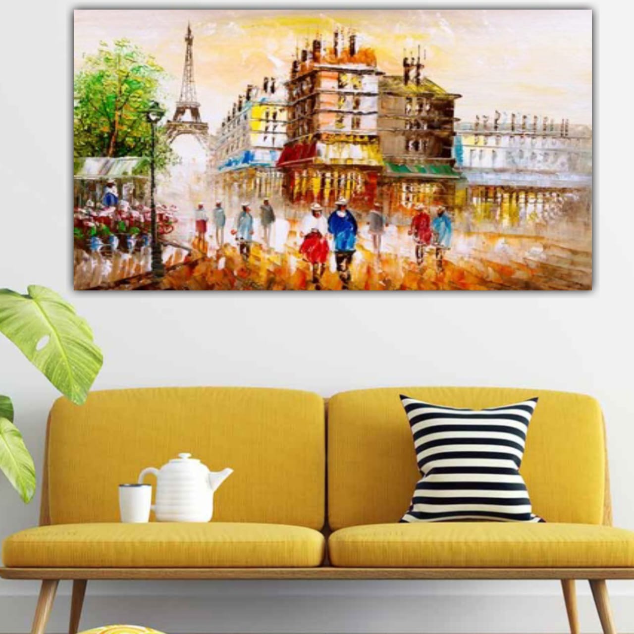 Beautiful Canvas Painting Landscape Frame for Living Room Wall Decoration