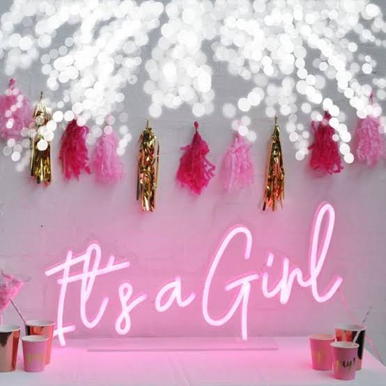 Led Neon Light Sign Its a Girl | Custom Neon Sign