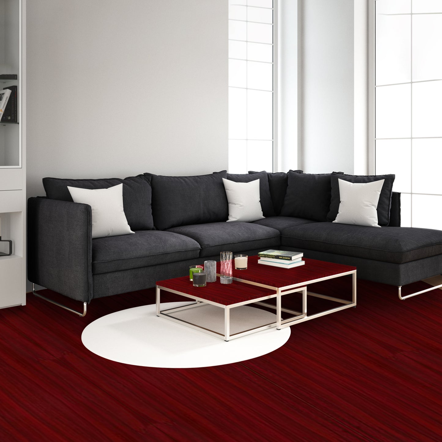 Premium Flooring Wallpaper Wooden Design for Floors Design (4 by 2 Feet)