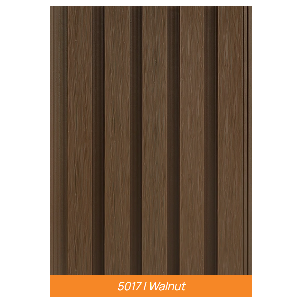 The Seven Colours WPC Wall Panel For Living Room Wall Decor | Interior Design | Interior Decoration | WPC Louvers (8.5 x 110 Inches) (Color- Walnut)