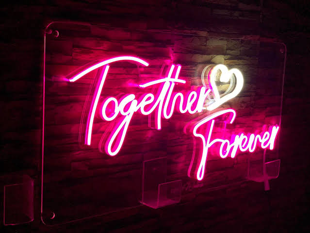 Together Forever Neon Light Sign