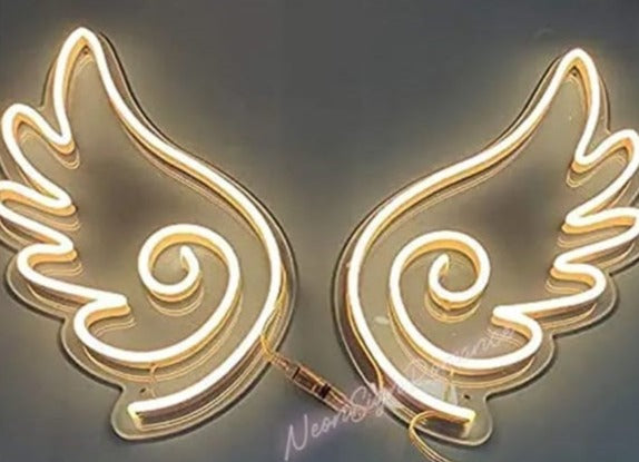 Wings Led Neon light Sign