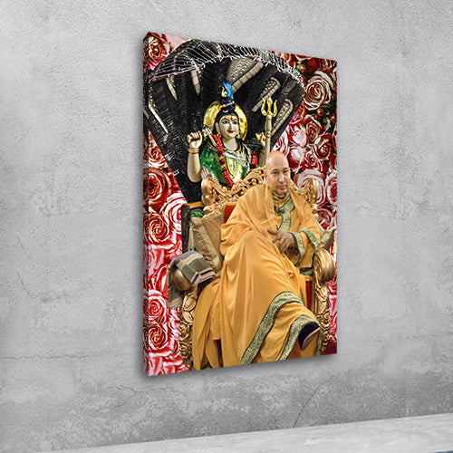 Guru ji Swaroop Photo Frame for Wall Decor | Guru ji Photo With Frame