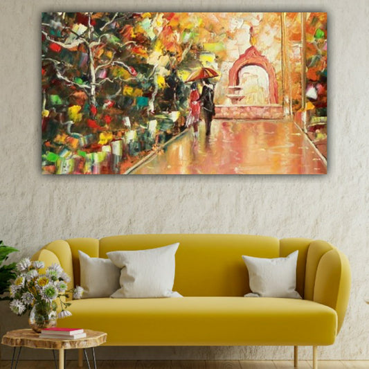 Canvas Painting Landscape Wall Painting Frame for Living Room