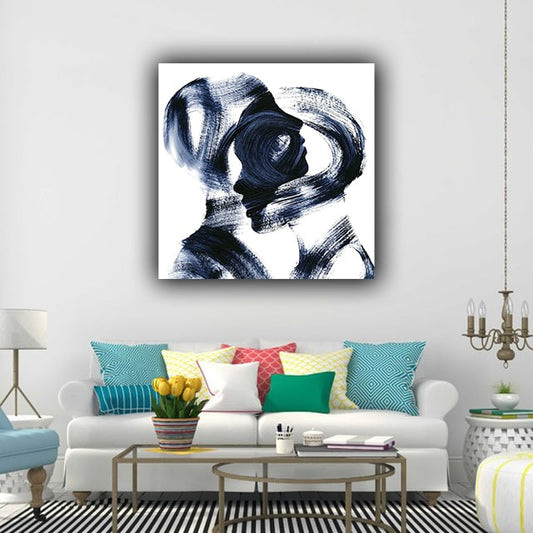 Abstract Canvas Painting Frame for Living Room Wall Decoration | Canvas Painting Frame