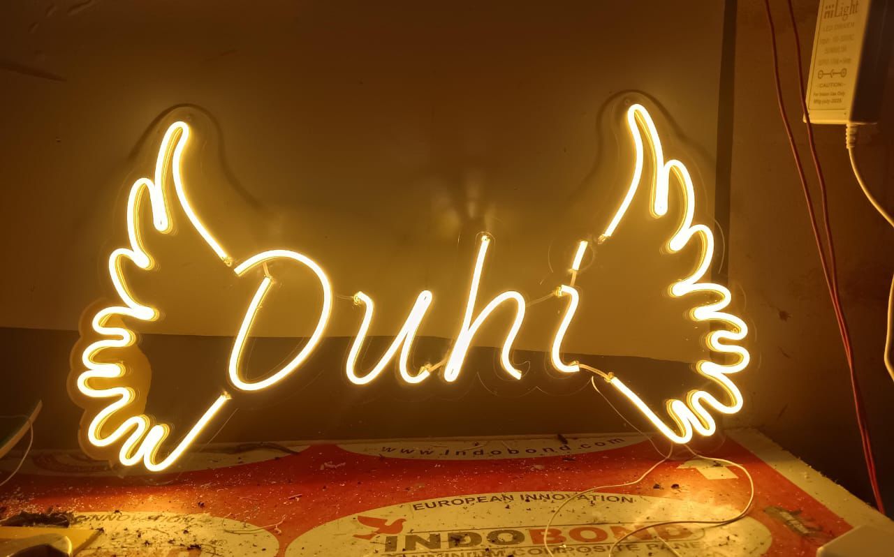 Custom Neon Sign Board LED Bar Wall Light Big Size Decor