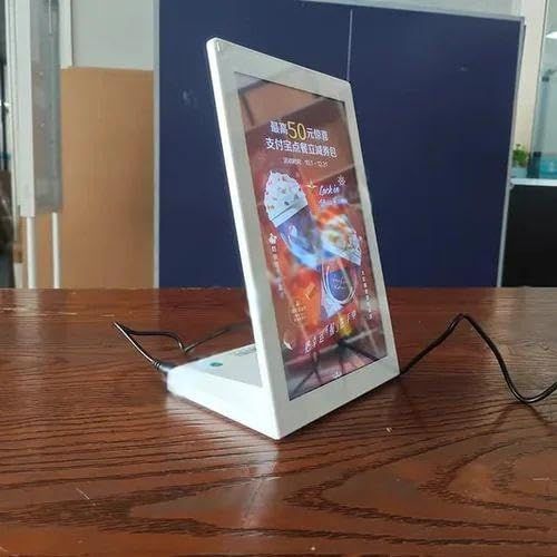 LED Digital Standee Video Display Signage for Branding, Advertising | 24" Table Top Digital Advertising Display Screen | Led Video Standee