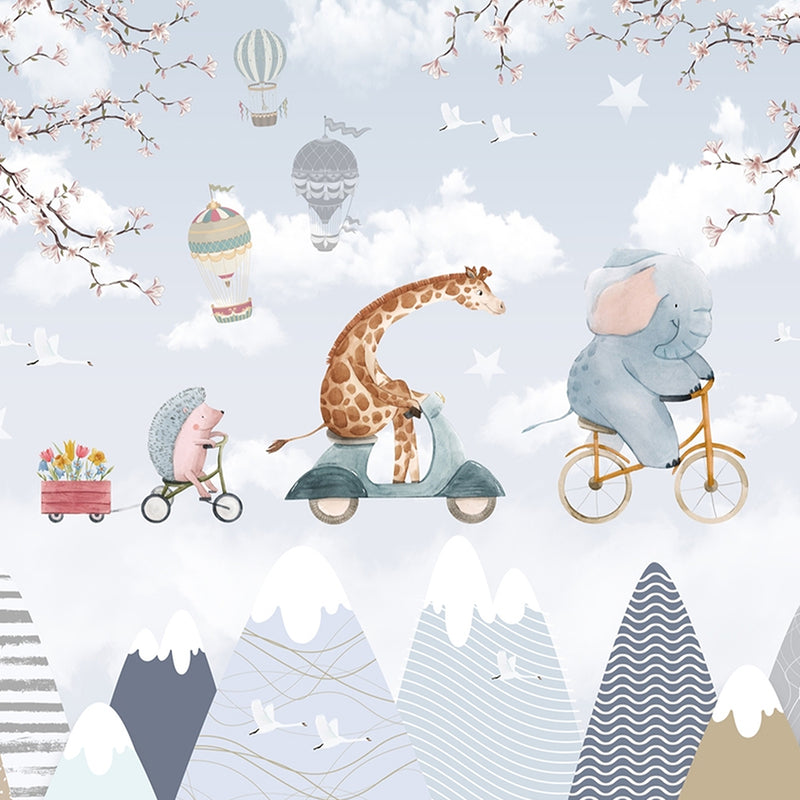 370 gsm Wallpaper Self Adhesive Mural Wallpaper Customized Wallpaper tiles