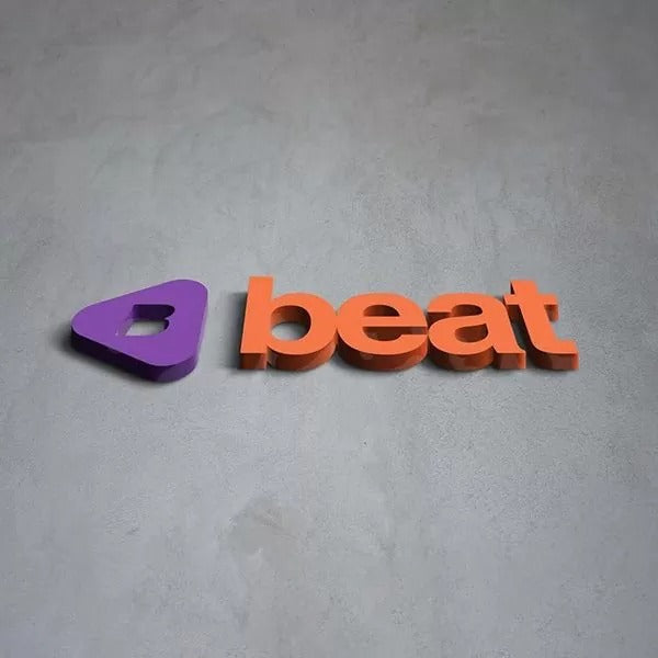 3D Acrylic Letter Sign Board with Base Panel | Custom Raised Letters for Shop & Office Branding | Premium Non-Lit Signage