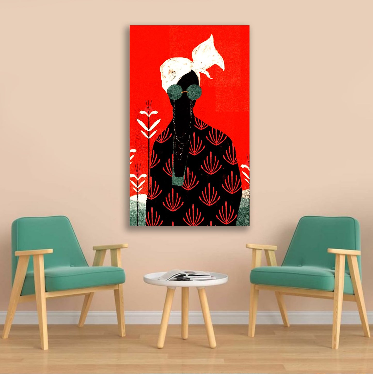 Abstract Canvas Painting Wall Frame for Living Room Wall Decoration | Canvas Painting