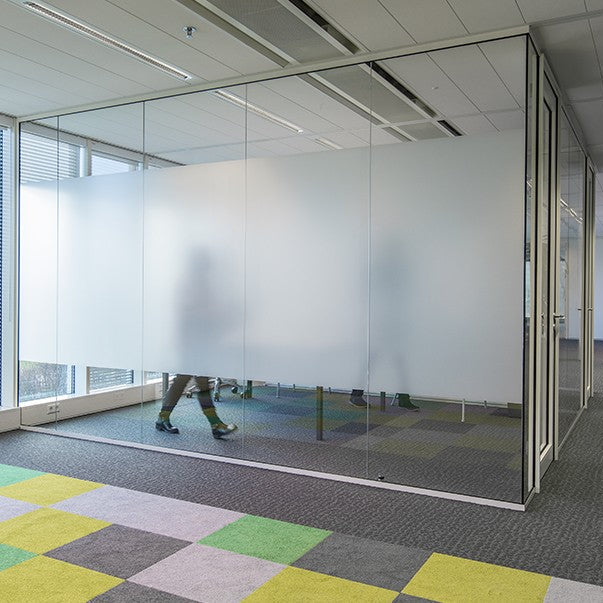 Beautiful Frosted Glass film Self Adhesive Vinyl Sticker Film for Glass | Windows | Bathrooms | office Cabin Glass