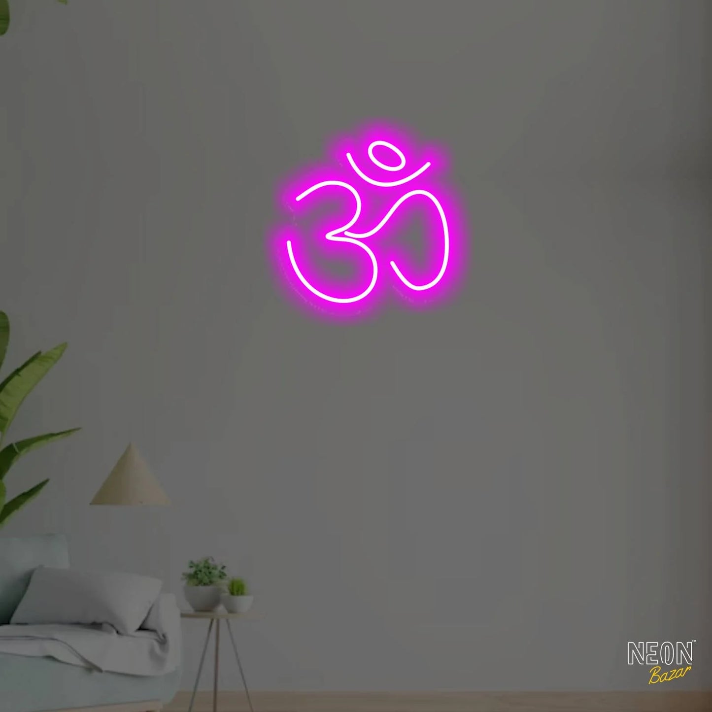 OM Neon Light LED Sign Temple Decor