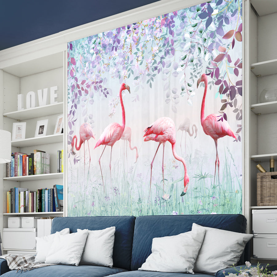370 gsm Wallpaper Self Adhesive Mural Wallpaper Customized Wallpaper tiles