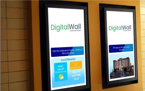 Digital Menu Board Display Screen | Wall Mounted Digital Advertising Display Screen