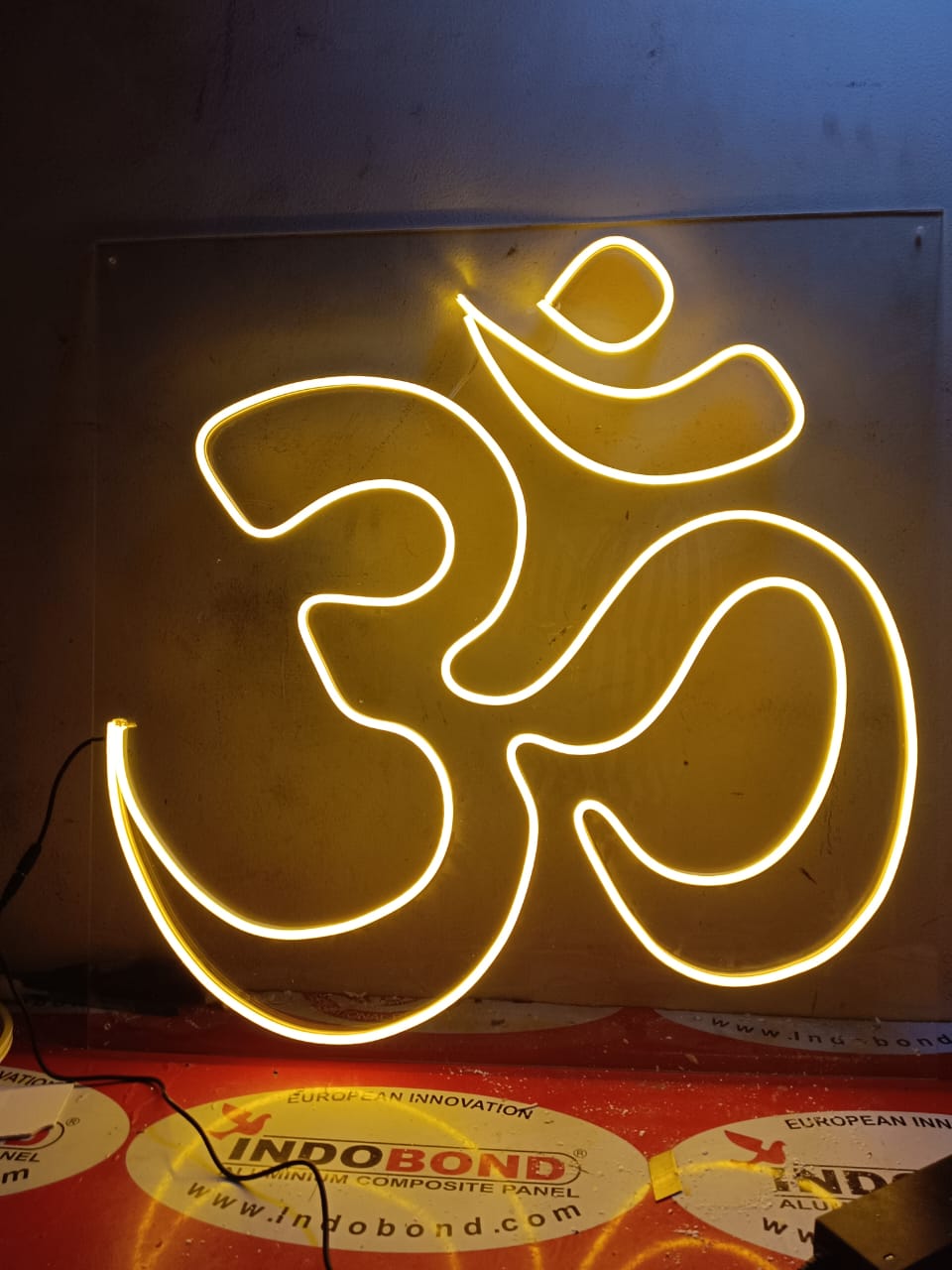 Beautiful OM Led Neon Light Sign