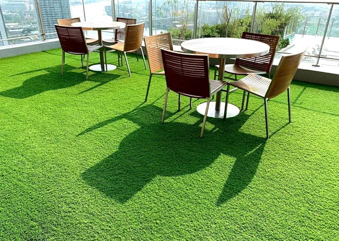 Artificial Green Grass Mat : A natural Looking Grass Mat Carpet for Home Decor