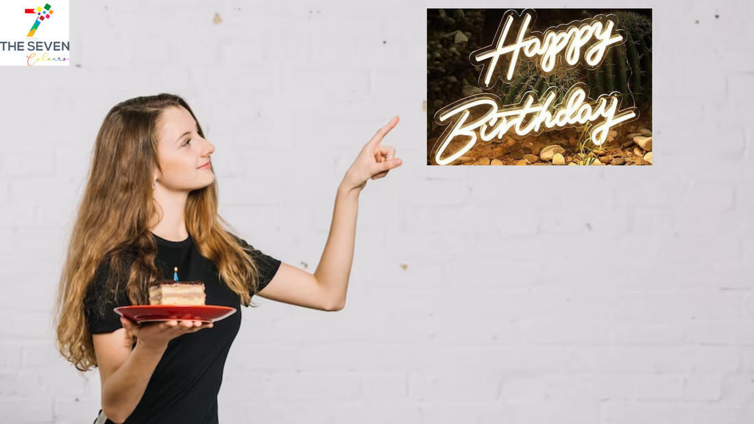 Happy Birthday Neon: LED Neon Light Decorative for Your Celebration