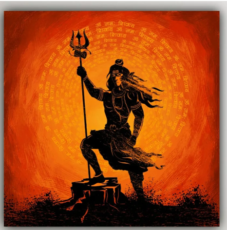 Adorn Your Walls: Lord Shiva Canvas Art for Home Decor – Seven Colours