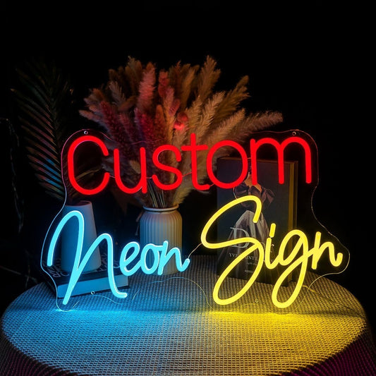 Custom Neon Sign - Most Affordable Neon Light Sign