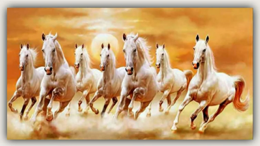 Vastu Horses Painting - Running White Horses Painting Is It Mandatory To Have For Prosperity