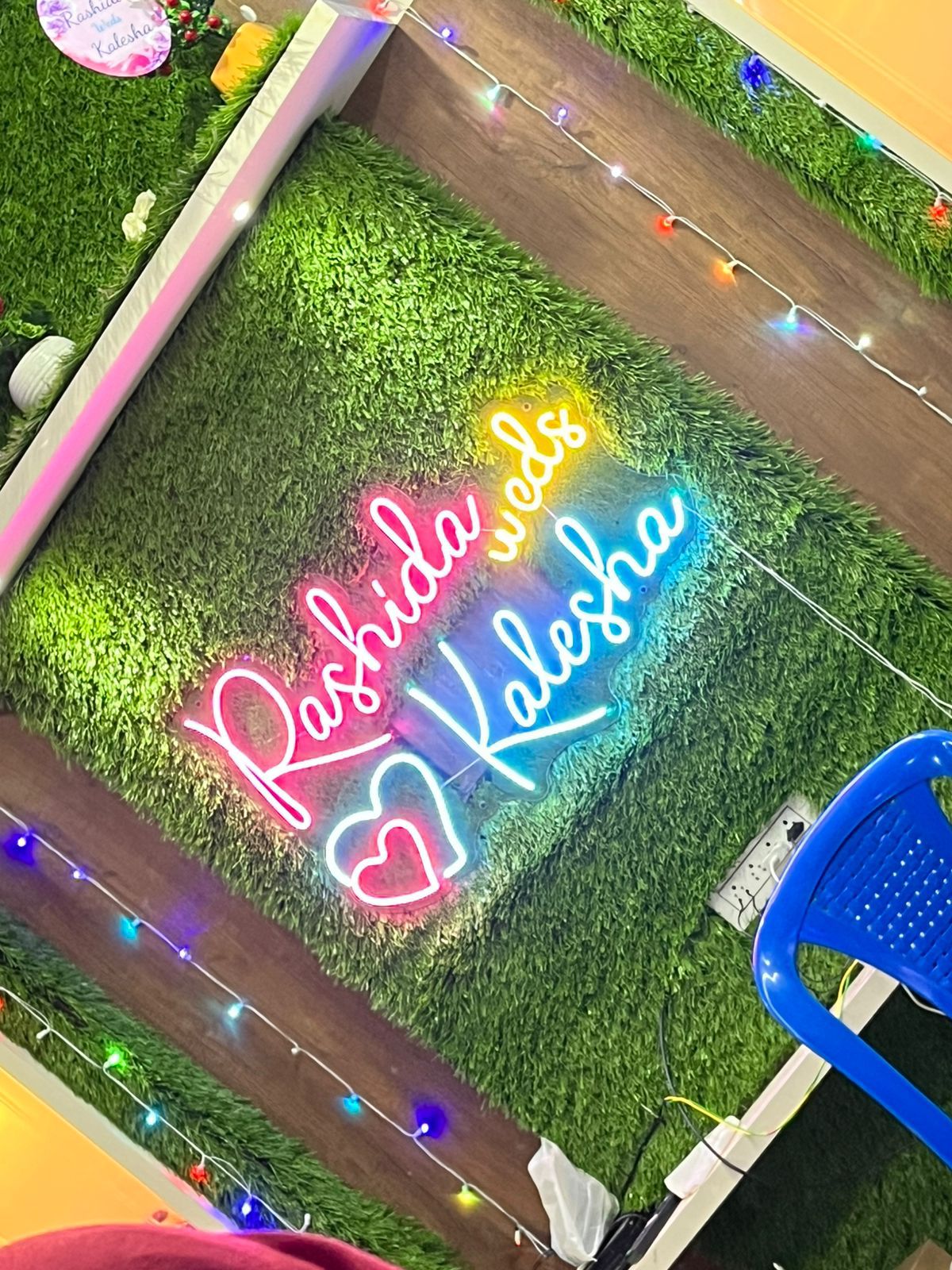 Couples Name Neon Light