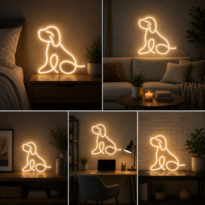 Dog Neon for Wall Decor Neon light Sign