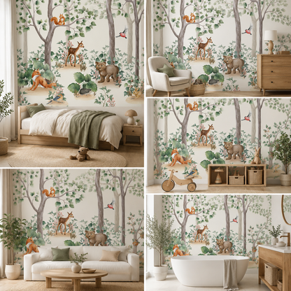 Premium Floral Artful Wallpaper for Living Room