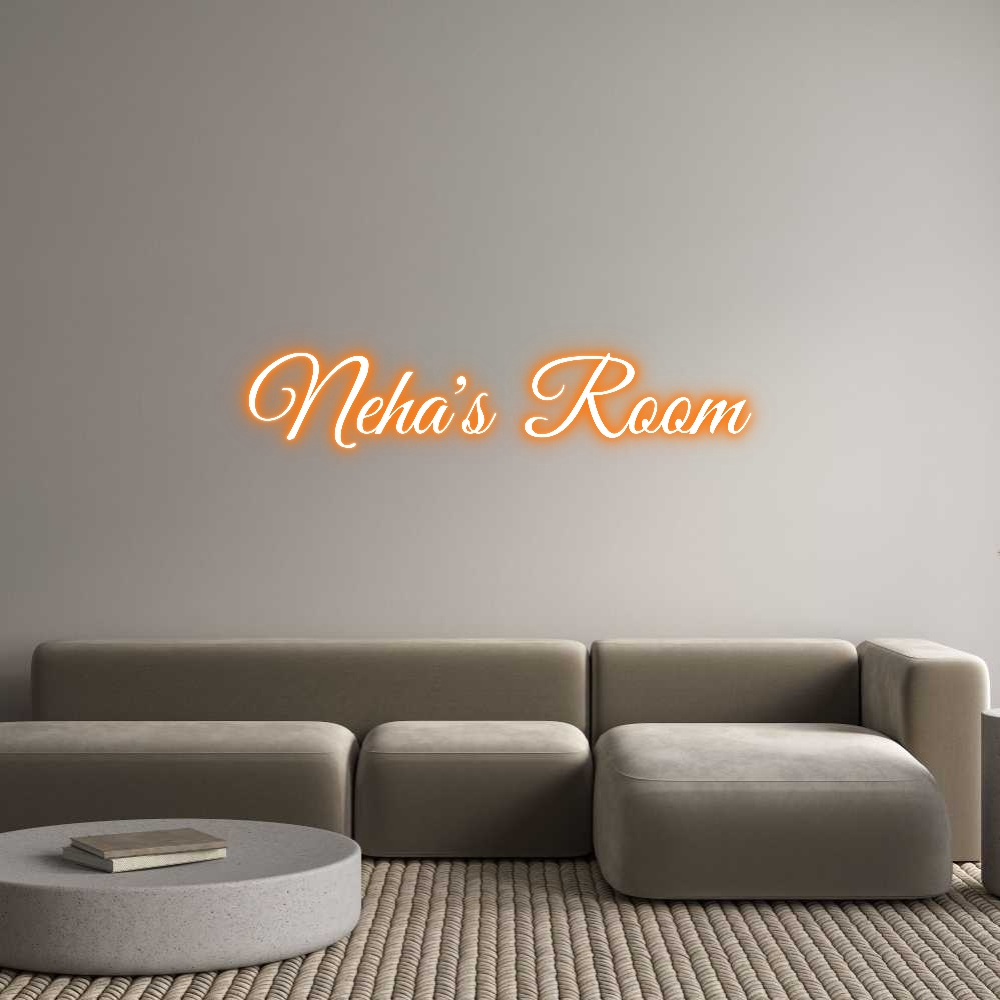 Custom Neon: Neha's Room