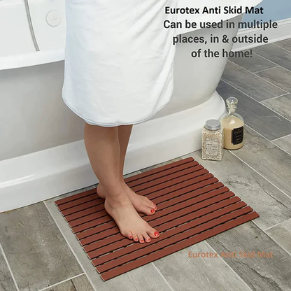 Waterproof & Non-Skid Bath Mat – PVC Silicone Comfort (43cm x 61cm)