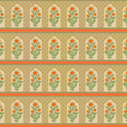 Ancient Indian Mughal Art Wallpaper Self Adhesive for Bedroom