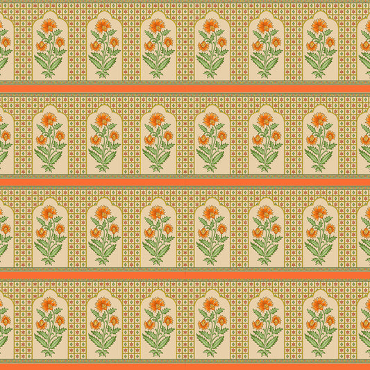 Ancient Indian Mughal Art Wallpaper Self Adhesive for Bedroom