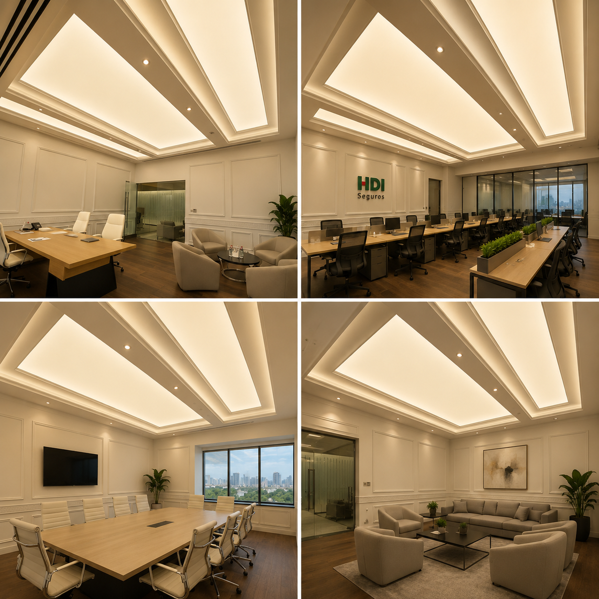 LED Fabric Light Boxes | Custom Backlit Ceiling Panels for Modern Interiors
