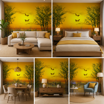 Waterfront Landscape HD Self Adhesive Wallpaper