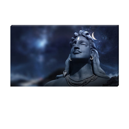 Lord Shiva Painting Canvas wall Frame | Canvas Painting