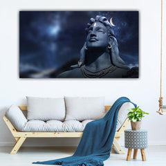 Lord Shiva Painting Canvas wall Frame | Canvas Painting