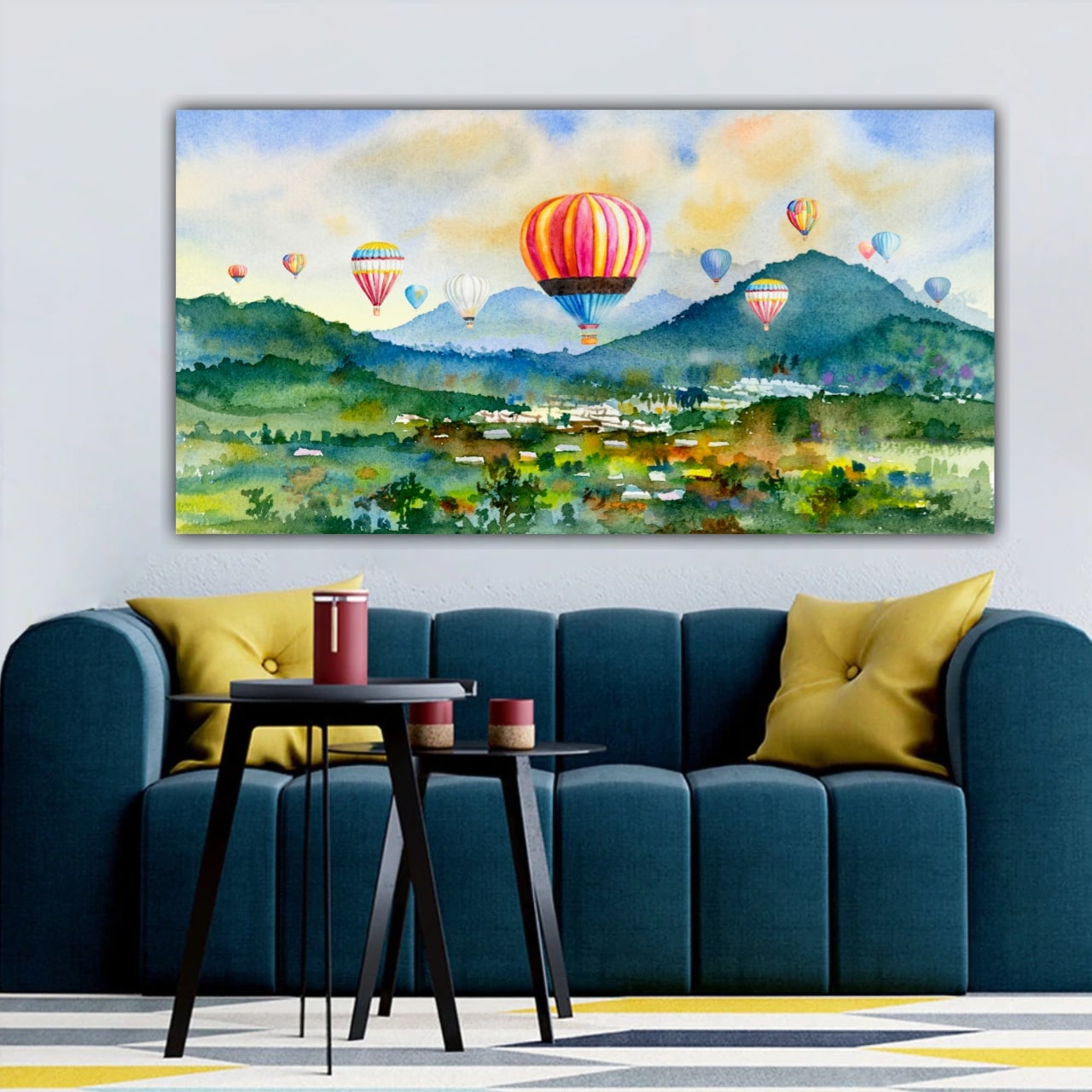 Canvas Painting Wall Frame for Living Room Wall Decoration