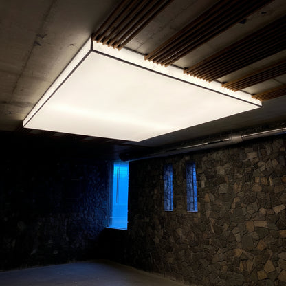 LED Fabric Light Panel | Frameless Backlit Ceiling Light for Modern Interiors