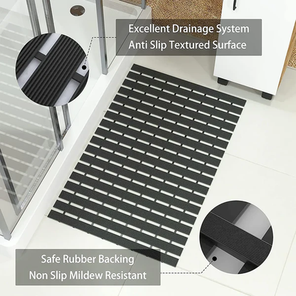 Hygienic & Anti-Bacterial PVC Bath Mat – No More Slips