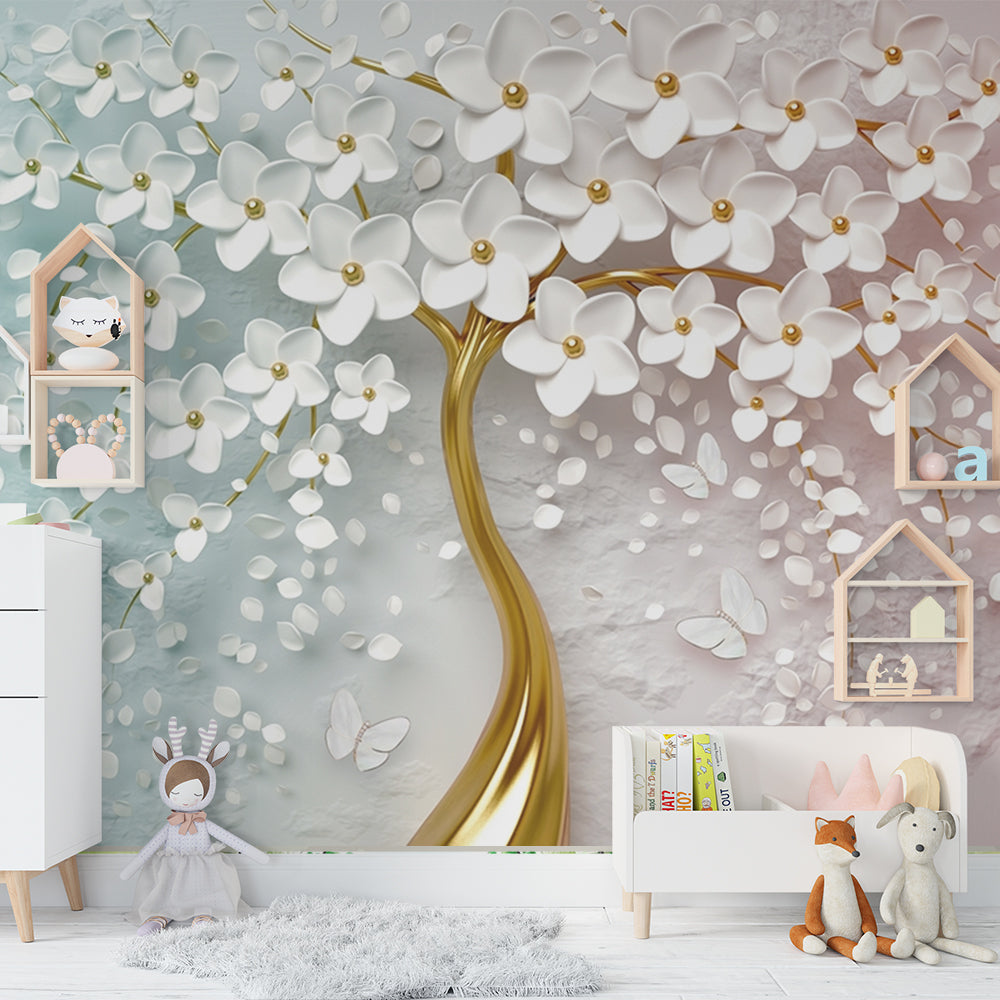 A Diamond Tree Luxury Wallpaper for Bedroom