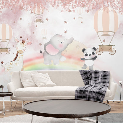 Cartoon Self- Adhesive Wallpaper for Kids Room